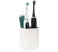 Linkidea Support de brosse à dents électrique pour douche, support de brosse à dents en plastique, organiseur à 3 emplacements pour brosse à dents électrique, compatible avec Oral-B iO Series, Smart