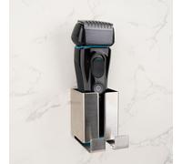 Linkidea Support de rasoir de douche en acier inoxydable compatible avec Philips Norelco 9, 7, 5 Series, organisateur de rangement pour rasoir électrique, accessoires muraux de salle de bain pour