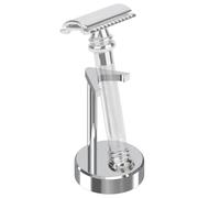 Linkidea Support de rasoir de qualité supérieure pour homme, compatible avec Vikings Blade the Chieftain, Merkur 34C, 700002, 23C, 38C, organisateur d'outils de rasage pour comptoir de salle de bain