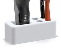 Linkidea Support de rasoir de sécurité en terre de diatomée, support de rasoir à séchage rapide, compatible avec Vikings Blade the Chieftain, Merkur 34C HD, Merkur 38C, Shaving Revolution (blanc)