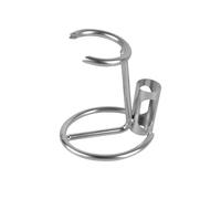 Linkidea Support de rasoir, support de rasoir en acier inoxydable pour homme, accessoires de salle de bain et de douche, compatible avec Merkur 34HD, Vikings Blade (argent)