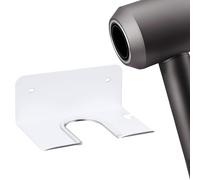 Linkidea Support mural pour sèche-cheveux à vis pour salle de bain, compatible avec Dyson Supersonic Origin, Supersonic Nural (blanc)