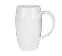 Linkidea Tasse à café extra large en porcelaine fine de 650 ml avec poignées, grandes tasses à thé pour bureau et maison, passe au micro-ondes et au lave-vaisselle