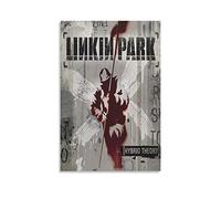 Linkin Park Bingellar Hybrid Theory Poster tendance Peinture décorative sur toile pour salon, chambre à coucher 20 x 30 cm