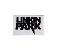 Linkin Park Black Silver Écusson Patch en fer brodé sur accessoire