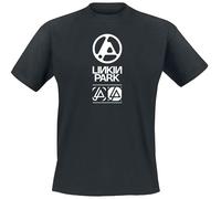 Linkin Park from Zero Homme T-Shirt Manches Courtes Noir L 100% Coton Regular/Coupe Standard