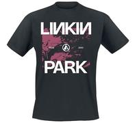Linkin Park from Zero Park Homme T-Shirt Manches Courtes Noir 4XL 100% Coton Regular/Coupe Standard