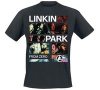 Linkin Park from Zero Radiant Homme T-Shirt Manches Courtes Noir 100% Coton Regular/Coupe Standard