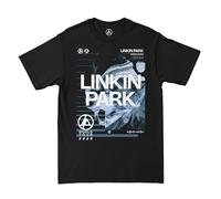 Linkin Park from Zero T-Shirt Officiel Merch Jagged Tour, Noir délavé, Taille L, Noir délavé, L
