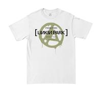 Linkin Park from Zero T-Shirt Officiel Olive Spray, Blanc, S