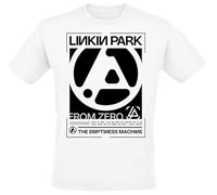 Linkin Park from Zero The Emptiness Block Homme T-Shirt Manches Courtes Blanc S