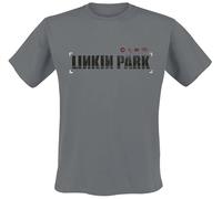 Linkin Park Hybrid Theory Homme T-Shirt Manches Courtes Anthracite M