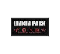Linkin Park Hybrid Theory Logo Indifférent Patch multicolore 100% Polyester
