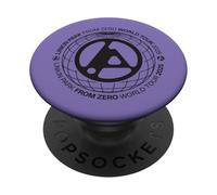 Linkin Park Logo Globe Noir PopSockets PopGrip Adhésif