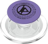 Linkin Park Logo Globe Noir PopSockets PopGrip pour MagSafe