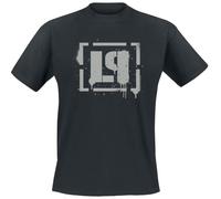Linkin Park Meteora Bracket Spray Logo Homme T-Shirt Manches Courtes Noir 4XL