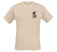 Linkin Park Meteora Spray Unisexe T-Shirt Manches Courtes Sable 100% Coton Regular/Coupe Standard