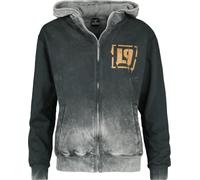 Linkin Park Only Guy Femme Sweat-Shirt zippé à Capuche Gris M 100% Coton Regular/Coupe Standard