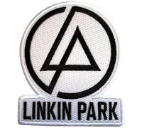 Linkin Park - Patch à repasser (Taille unique) (Blanc/Noir)