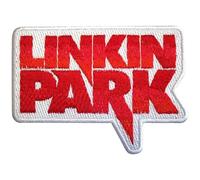 Linkin Park - Patch à repasser (Taille unique) (Blanc/Rouge)
