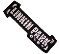 Linkin Park - Patch à repasser (Taille unique) (Noir/Blanc)