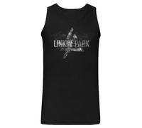 Linkin Park Prism Smoke Homme Débardeur Noir 100% Coton Regular/Coupe Standard