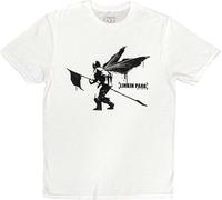 Linkin Park - "Street Soldier" T-shirt pour homme/femme unie RO9163 (L) (Blanc)