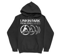 Linkin Park Sweat à Capuche Officiel from Zero, Noir, Medium