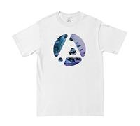 Linkin Park T-Shirt pour Femme avec Logo Officiel de Zero, Blanc, XL