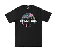 Linkin Park T-Shirt Unisexe pour Adulte Zero Official Merch Silhouettes, Noir, S