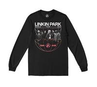 Linkin Park Unisex Official Merch from Zero Globe Long Sleeve Tee from Zero Official Merch Globe Long Sleeve T-Shirt