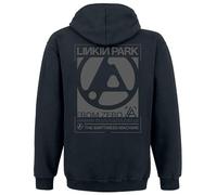 Linkin Park Zero Black Homme Sweat-Shirt à Capuche Noir