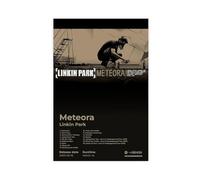 Linkin Poster sur toile de l'album de musique LK Park Meteora pour décoration de chambre à coucher, bureau, cadeau (30 x 45 cm)