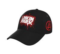 Linkin Rock Band Park Casquette Baseball - Casquette Unisexe à Visière Courbée - Style Rock Vintage - Accessoire Mode Fans Musique Nu Metal