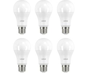 Linkind Ampoule LED E27 Blanc Chaud, 13,7W Equivalent 100W, 2700k Lumière Blanche Chaude 1521lm, Ampoule Standar A60 Gros Culot à Vis, No Dimmable, 220v-240v, Lot de 6