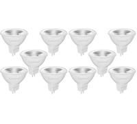 Linkind Ampoules LED GU5.3 MR16 12V, 5W Equivalent à 50W Lampe Traditionnelle, Blanc Chaud 2700K, 520LM, 36° Angle, Ampoules LED Spot 12V, Non Dimmable, Lot de 10