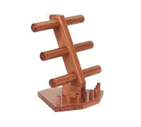 LINKIO Support de Porte-Bijoux Présentoir Simple En Bois For Montres, Bracelets, Colliers, Bagues Support Mural Pour Collier