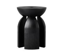 LINKIO Table D'appoint Rustique Petite Table Basse créative en Bois Massif for Petit Appartement, Salon, canapé, d'appoint, d'angle Table De Bout pour Le Salon