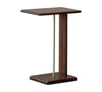 LINKIO Table D'appoint Rustique Table d'appoint Moderne en Bois for Salon, canapé, Petite Table Basse, de Chevet Mobile Table De Bout pour Le Salon