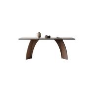 LINKIO Table de Cuisine Moderne Solid Wood Round Dining Table, 55-inch Kitchen Breakfast, Seats 4 to 6 People, Suitable for Restaurants, Cafes, and Living Rooms