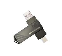 Linkmore 128 Go Ultra Dual Drive Go, Type-C Clé USB, des Vitesse de Lecture jusqu'à 120 Mo/s, avec connecteurs USB Type-C et Type-A réversibles, pour Smartphones, tablettes, Mac et PC