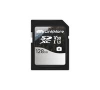 LinkMore Carte Mémoire SDXC 128 Go, Carte SD UHS-I U3 V30 Classe 10, Lecture Jusqu’à 95 Mo/s, Écriture Jusqu’à 45 Mo/s, pour Appareil Photo, Caméscope et Ordinateur (Mist SD3C)
