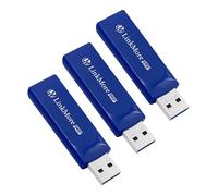 LinkMore Clef USB 64 Go Lot de 3 (EJECT32) Clé USB 3.2 64 GB, USB Flash Drive USB 3.0,Vitesse de Lecture jusqu'à 100 Mo/s