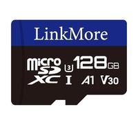 LinkMore XV13 128GB MicroSD Memory Card, MicroSDXC A1 UHS-I U3 V30 Class 10