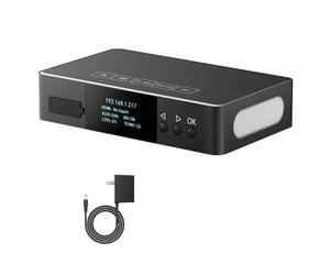 LinkPi ENC1V3P Encodeur HDMI NDI 4K avec Tally intégré, compression H.265 et prise en charge multiprotocole pour le streaming professionnel en direct et l'utilisation en studio (kit standard)
