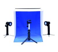 Linkstar opnamebox set PBK-50 50x50 pliable avec 2 lampes de 50W