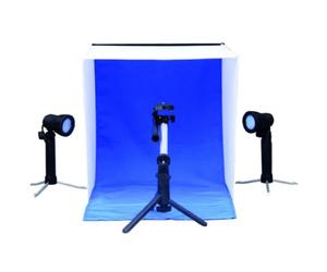 Linkstar opnamebox set PBK-50 50x50 pliable avec 2 lampes de 50W