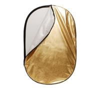 Linkstar réflecteur 2 en 1 R-100150GS or/argent 100x150 cm pliable