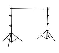 Linkstar système de fond BS-2431 232x315 cm avec support télescopique pour papier et tissu de fond