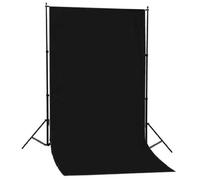 Linkstar système de fond BSK-2016B avec toile noire pour studio photo et location